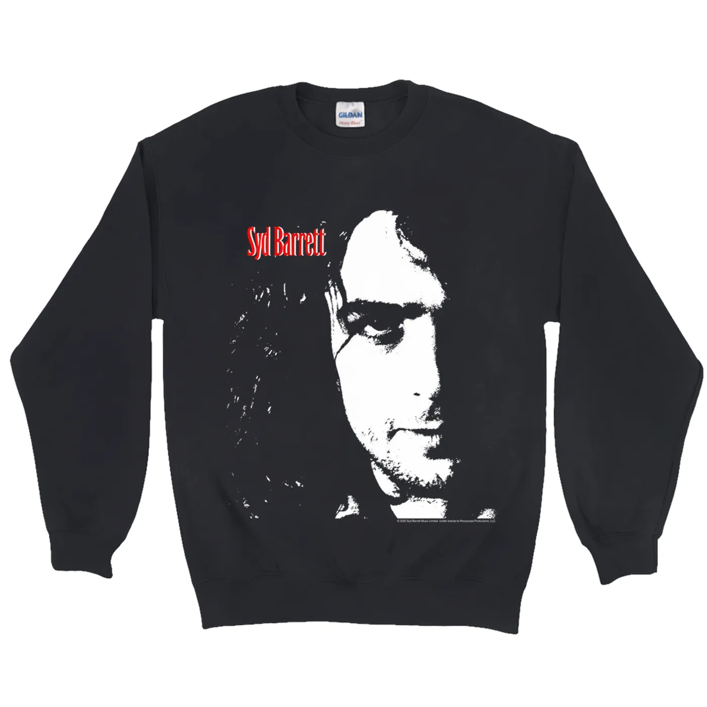 Syd Barrett Sweatshirt | Opel Photo Red Syd Barrett Sweatshirt