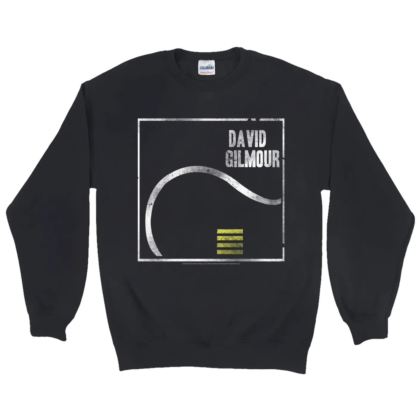 David Gilmour Sweatshirt | David Gilmour Design Distressed David Gilmour Sweatshirt