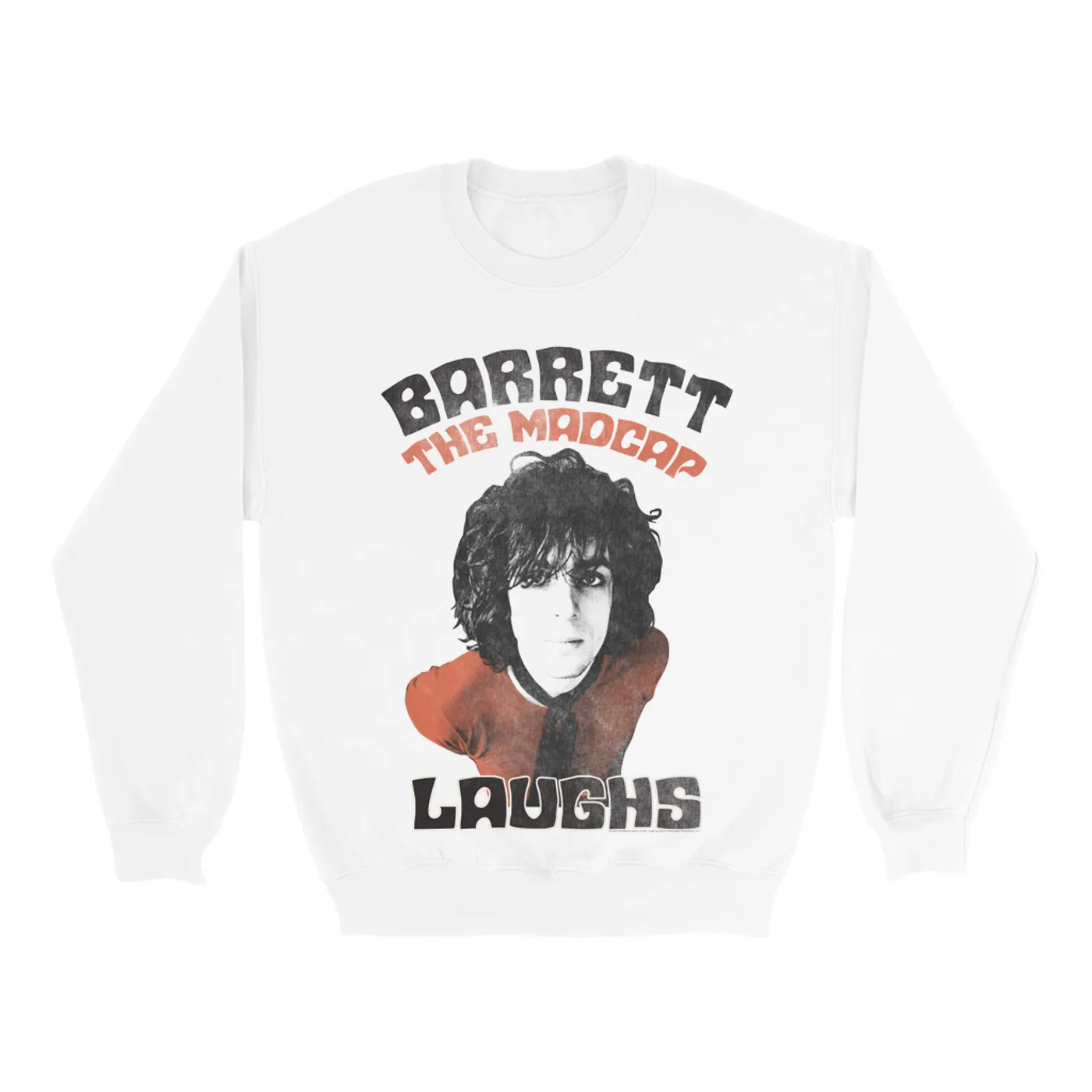 Syd Barrett Sweatshirt | Vintage Distressed Vintage Madcap Laughs Syd Barrett Sweatshirt