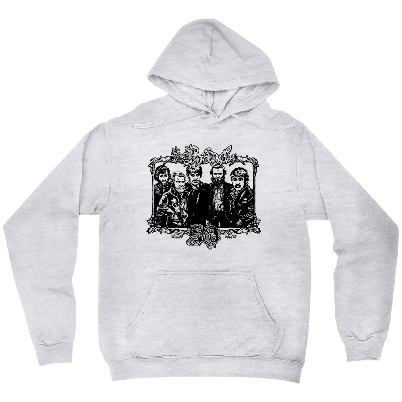 The Band Hoodie | 50th Anniversary Logo Black The Band Hoodie
