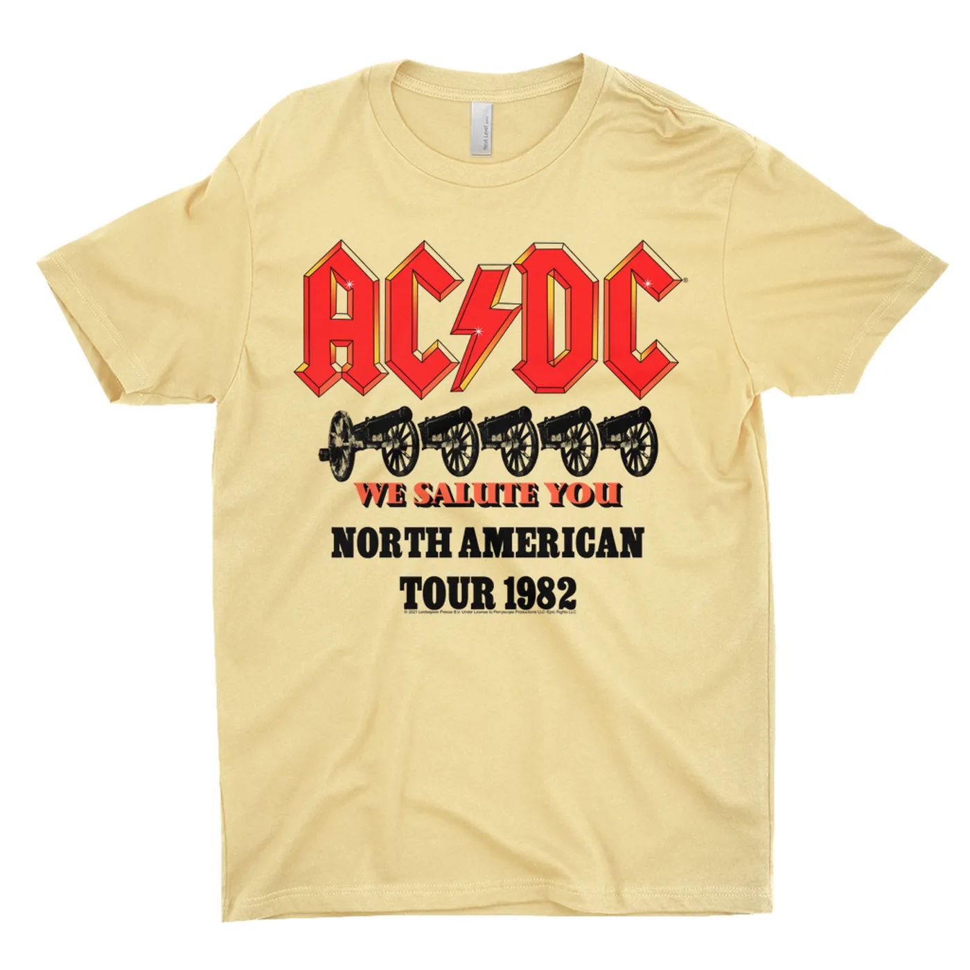 AC/DC T-Shirt | We Salute You North American Tour 1982 ACDC Shirt