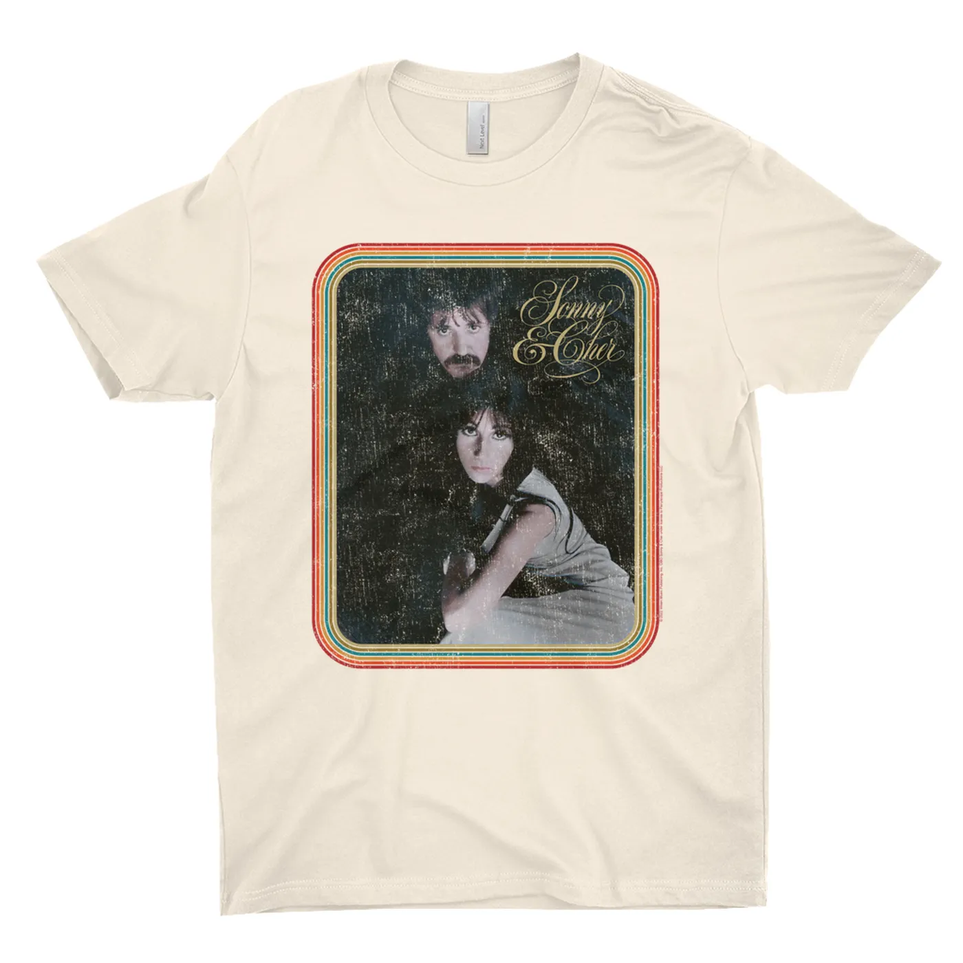 Sonny & Cher T-Shirt | The Two Of Us Retro Fame And Logo Sonny And Cher Shirt (Merchbar Exclusive)
