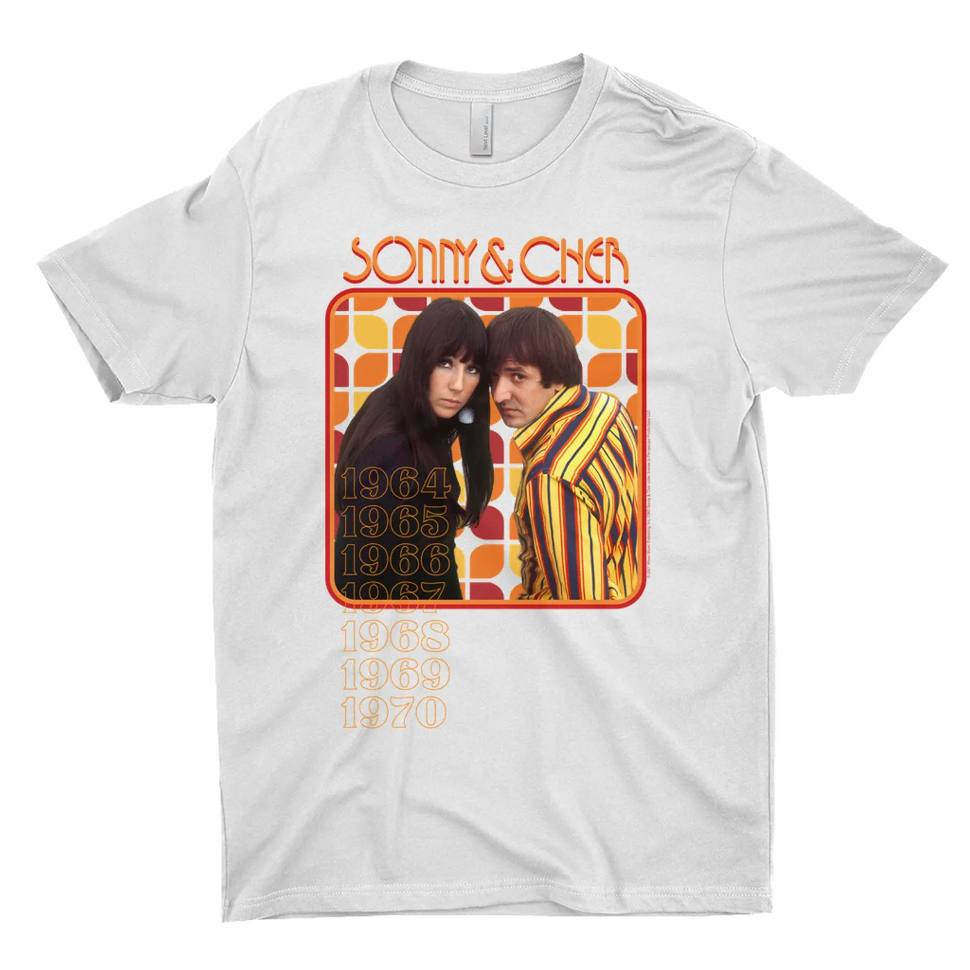 Sonny & Cher T-Shirt | Retro 1964-1970 Image Sonny And Cher Shirt