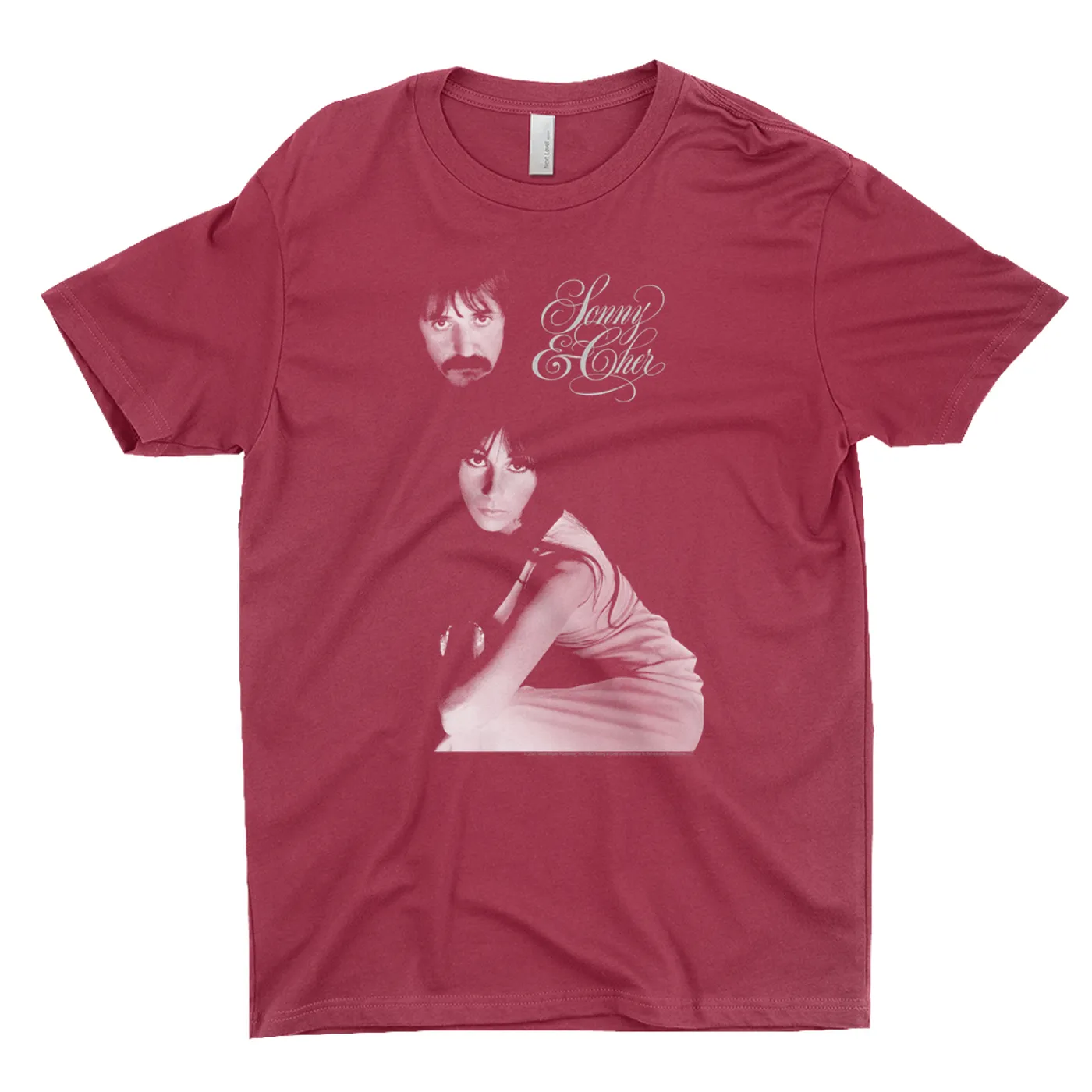 Sonny & Cher T-Shirt | The Two Of Us Photo And Logo Sonny And Cher Shirt (Merchbar Exclusive)