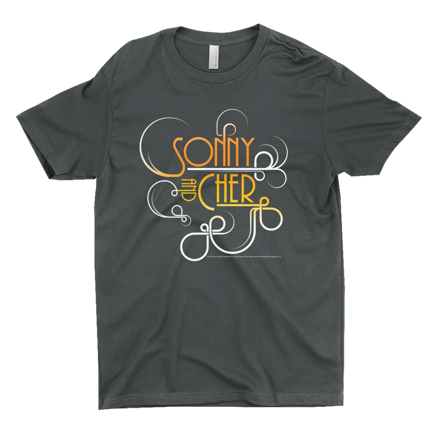 Sonny & Cher T-Shirt | Mod TV Retro Logo Sonny And Cher Shirt (Merchbar Exclusive)
