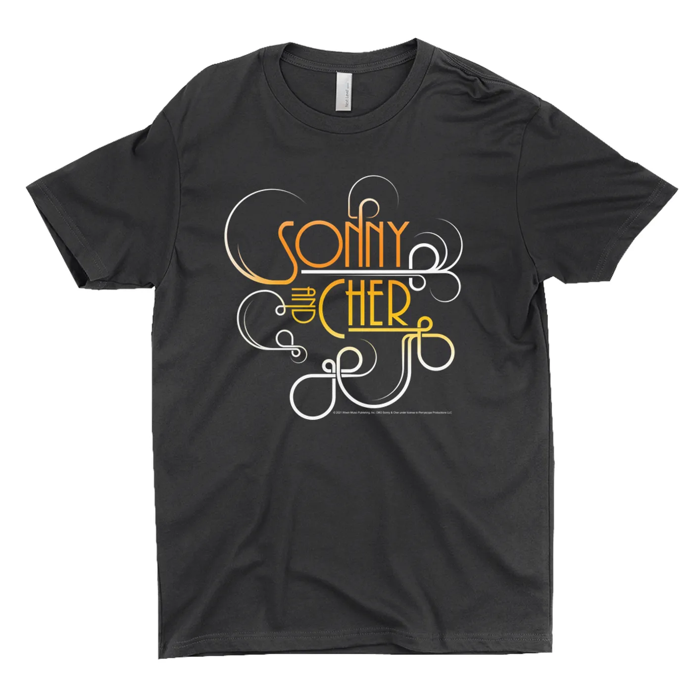 Sonny & Cher T-Shirt | Mod TV Retro Logo Sonny And Cher Shirt (Merchbar Exclusive)