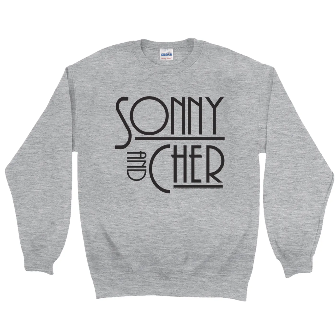 Sonny & Cher Sweatshirt | Mod TV Show Logo Sonny And Cher Sweatshirt