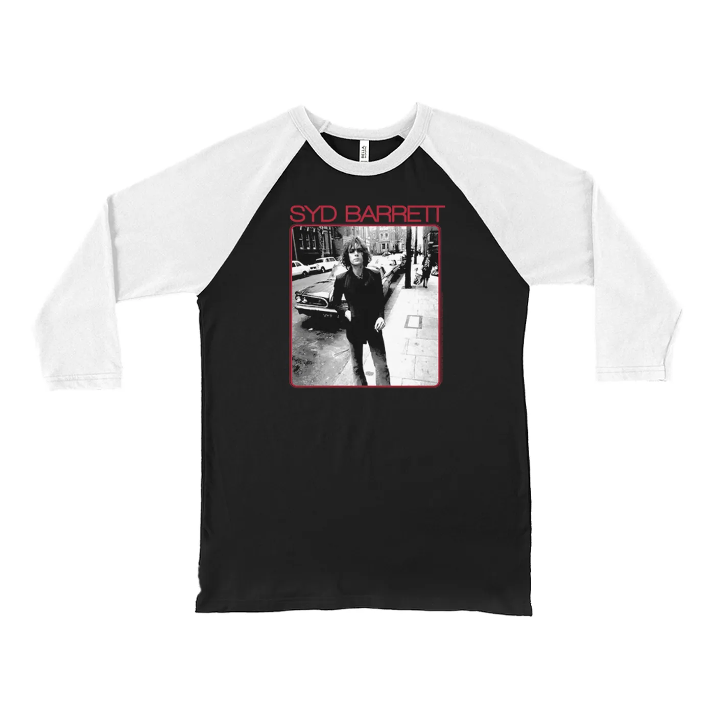 Syd Barrett 3/4 Sleeve Baseball Tee | Syd On The Street Syd Barrett Shirt
