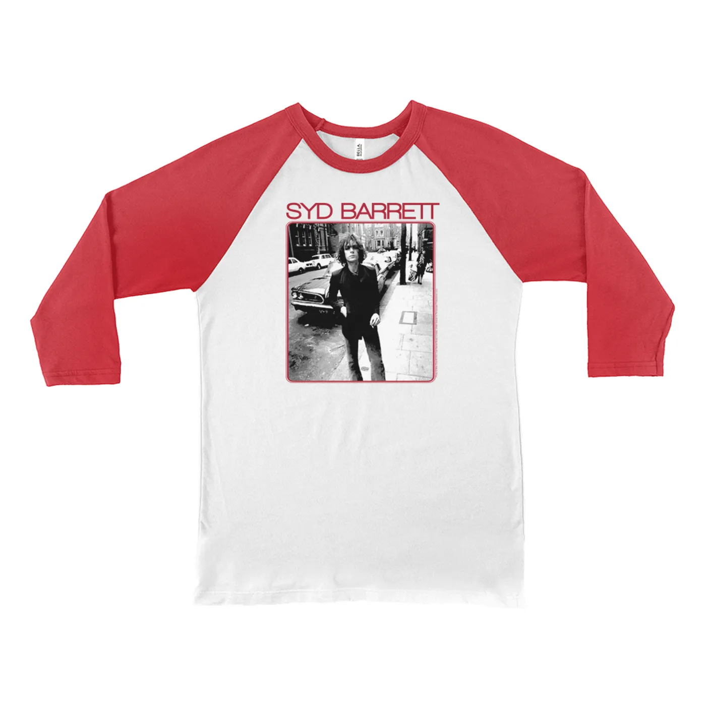 Syd Barrett 3/4 Sleeve Baseball Tee | Syd On The Street Syd Barrett Shirt
