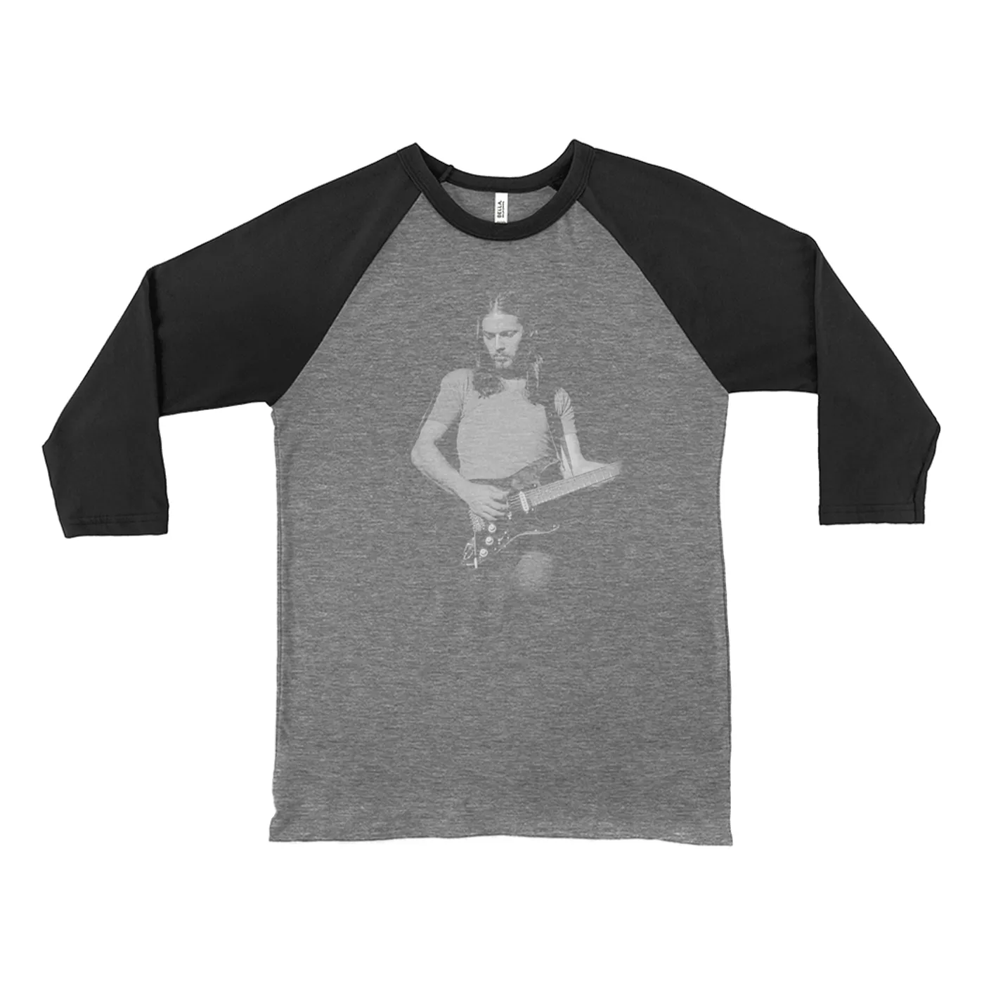 David Gilmour 3/4 Sleeve Baseball Tee | The Early Years Playing Guitar David Gilmour Shirt