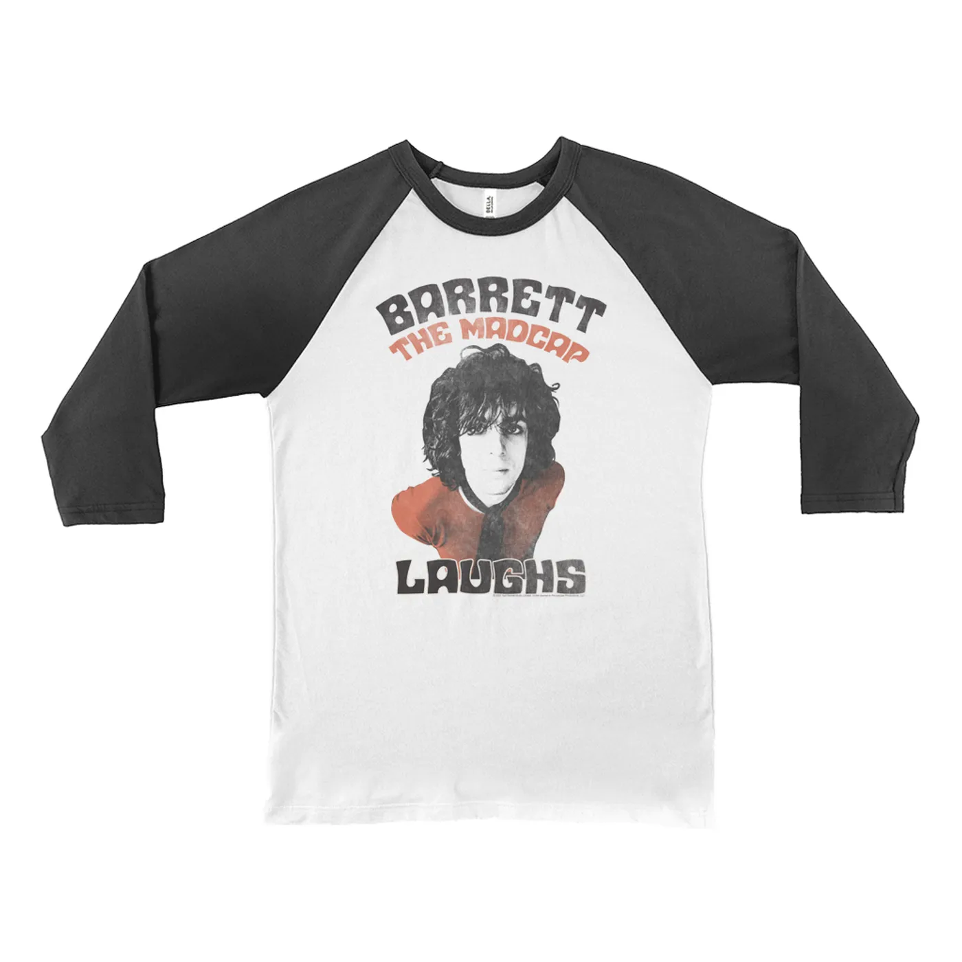 Syd Barrett 3/4 Sleeve Baseball Tee | Vintage Distressed Vintage Madcap Laughs Syd Barrett Shirt