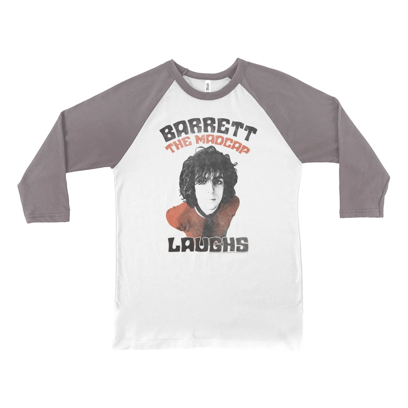 Syd Barrett 3/4 Sleeve Baseball Tee | Vintage Distressed Vintage Madcap Laughs Syd Barrett Shirt