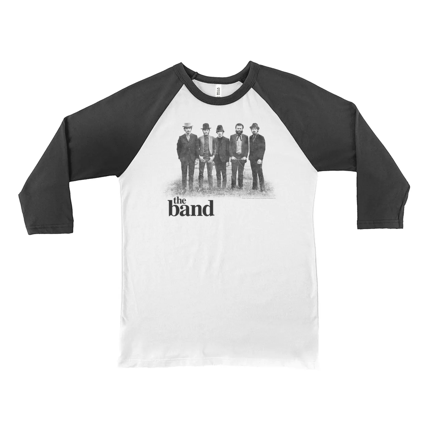 The Band 3/4 Sleeve Baseball Tee | The Band Group Photo The Band Shirt