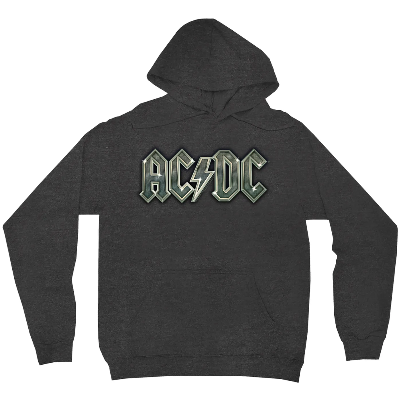ACDC Hoodie | AC/DC Metal Metallic Logo ACDC Hoodie