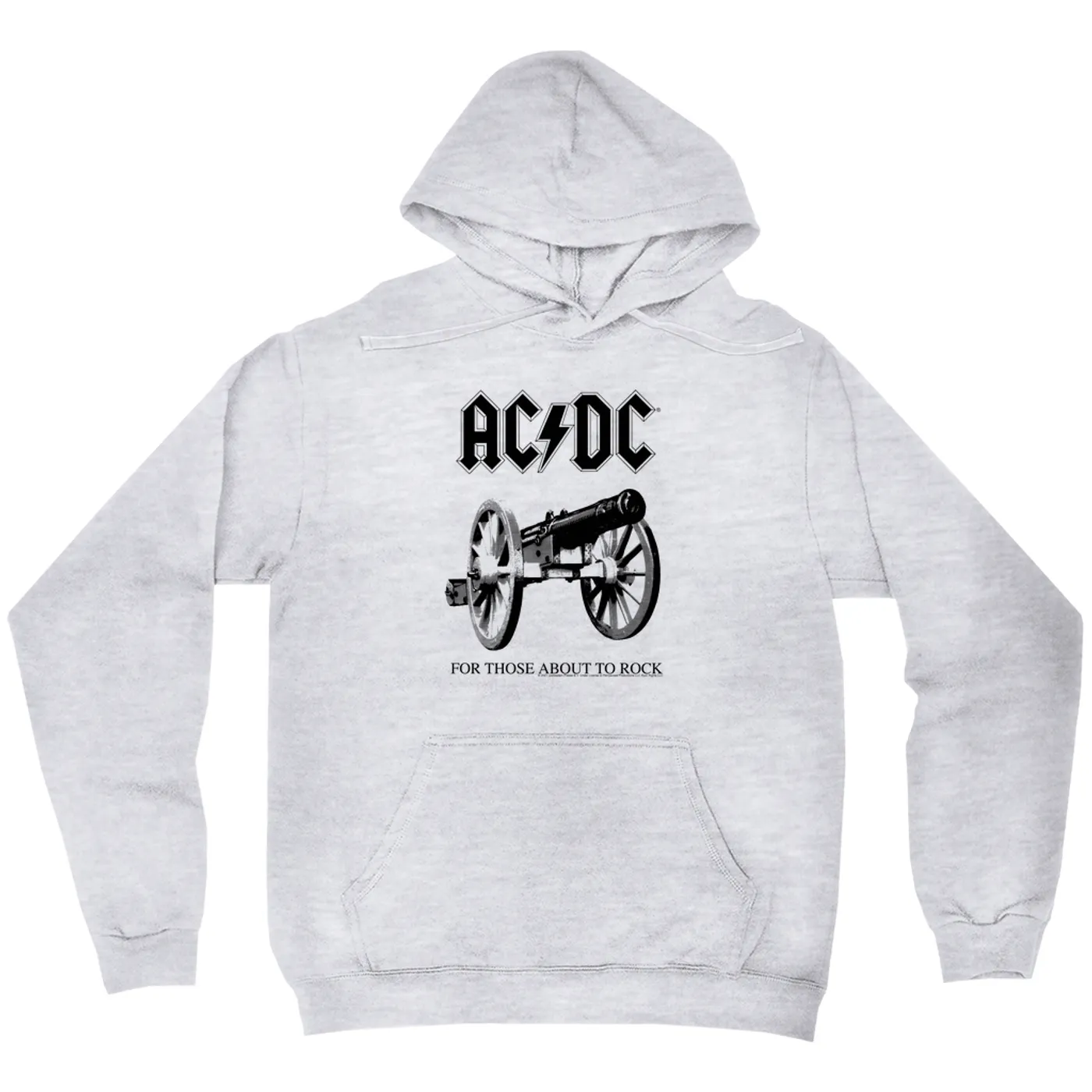AC/DC Hoodie | For Those About To Rock Cannon Black Image ACDC Hoodie