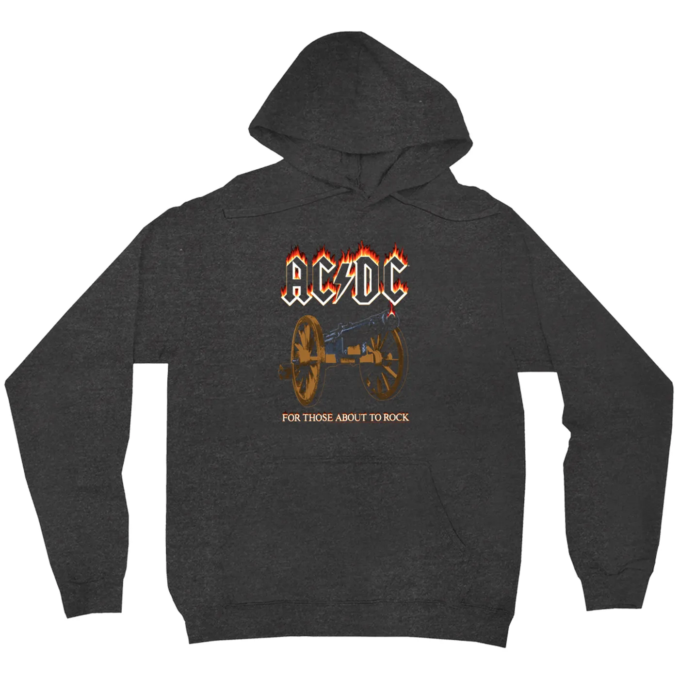 AC/DC Hoodie | For Those About To Rock Flame Cannon ACDC Hoodie