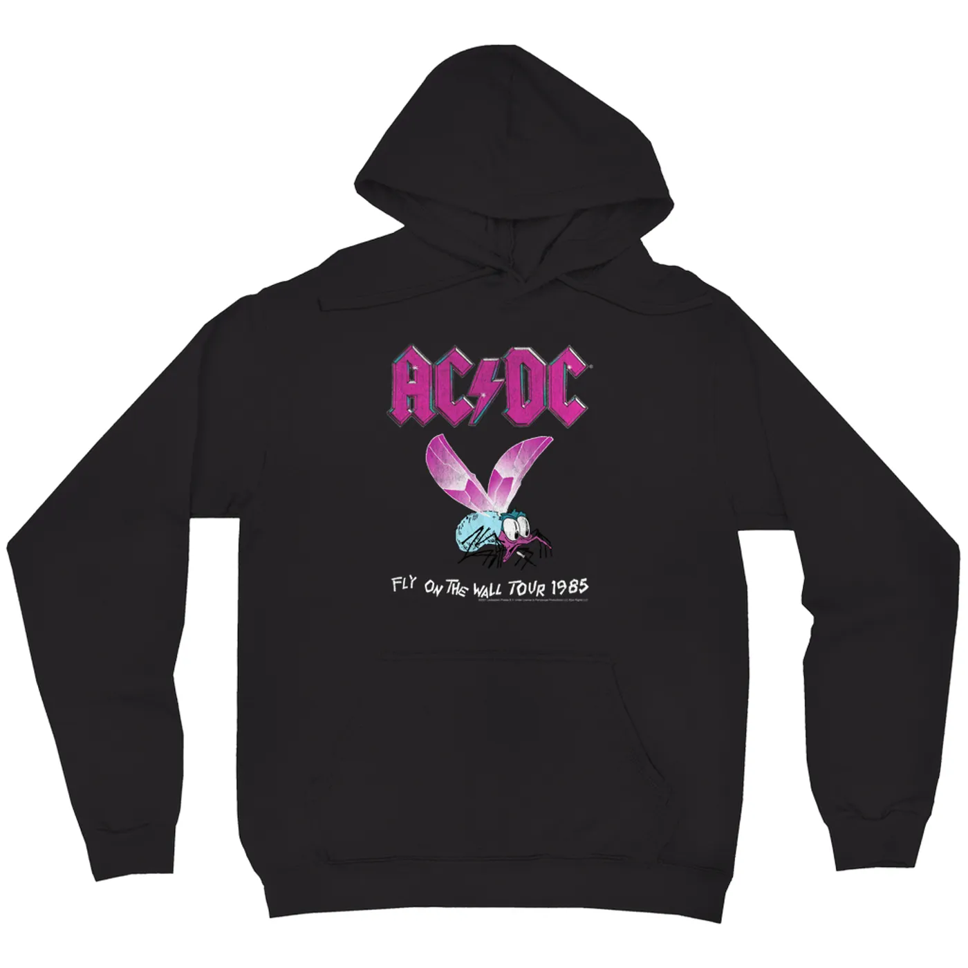 AC/DC Hoodie | Fly On The Wall Tour 1985 ACDC Hoodie