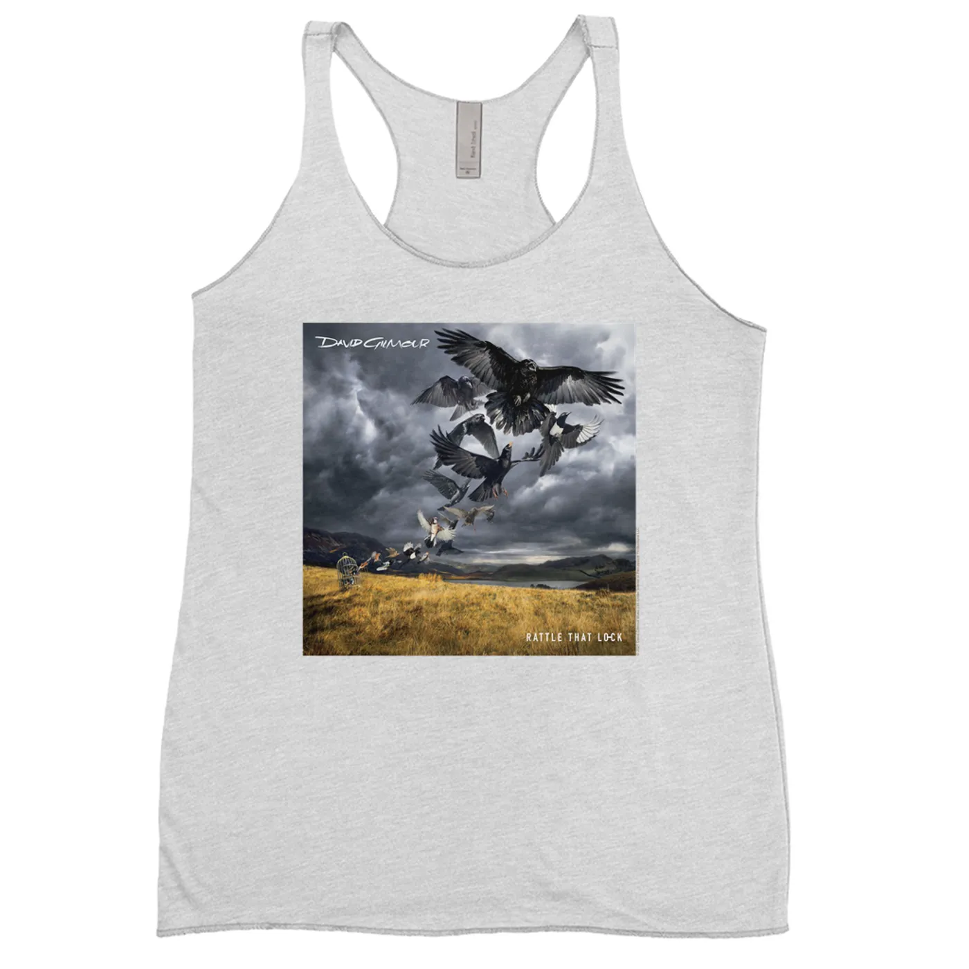 David Gilmour Ladies' Tank Top | Rattle That Lock Album Cover David Gilmour Shirt