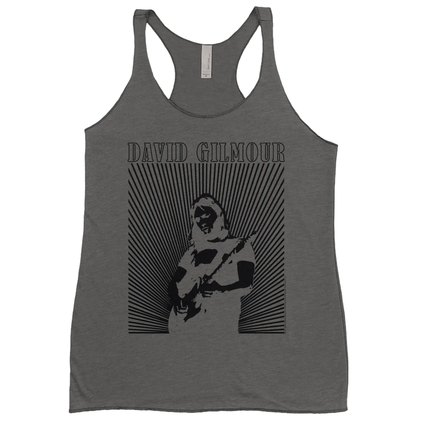 David Gilmour Ladies' Tank Top | Young David Gilmour Burst Design David Gilmour Shirt