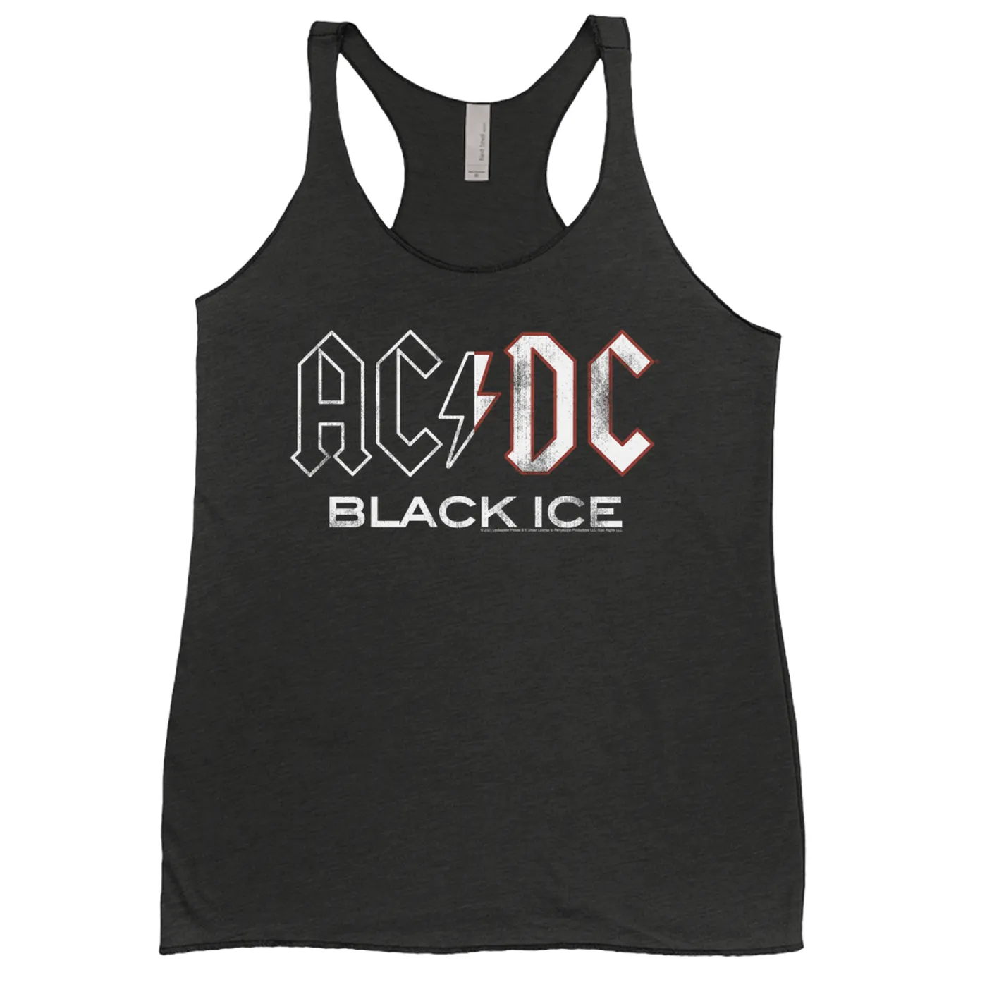 AC/DC Ladies' Tank Top | Black Ice Album Design ACDC Shirt (Merchbar Exclusive)