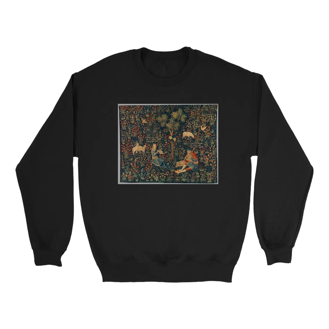 Merchbar Museum Series Sweatshirt | Shepherd and Shepherdess Making Music Merchbar Museum Series Sweatshirt