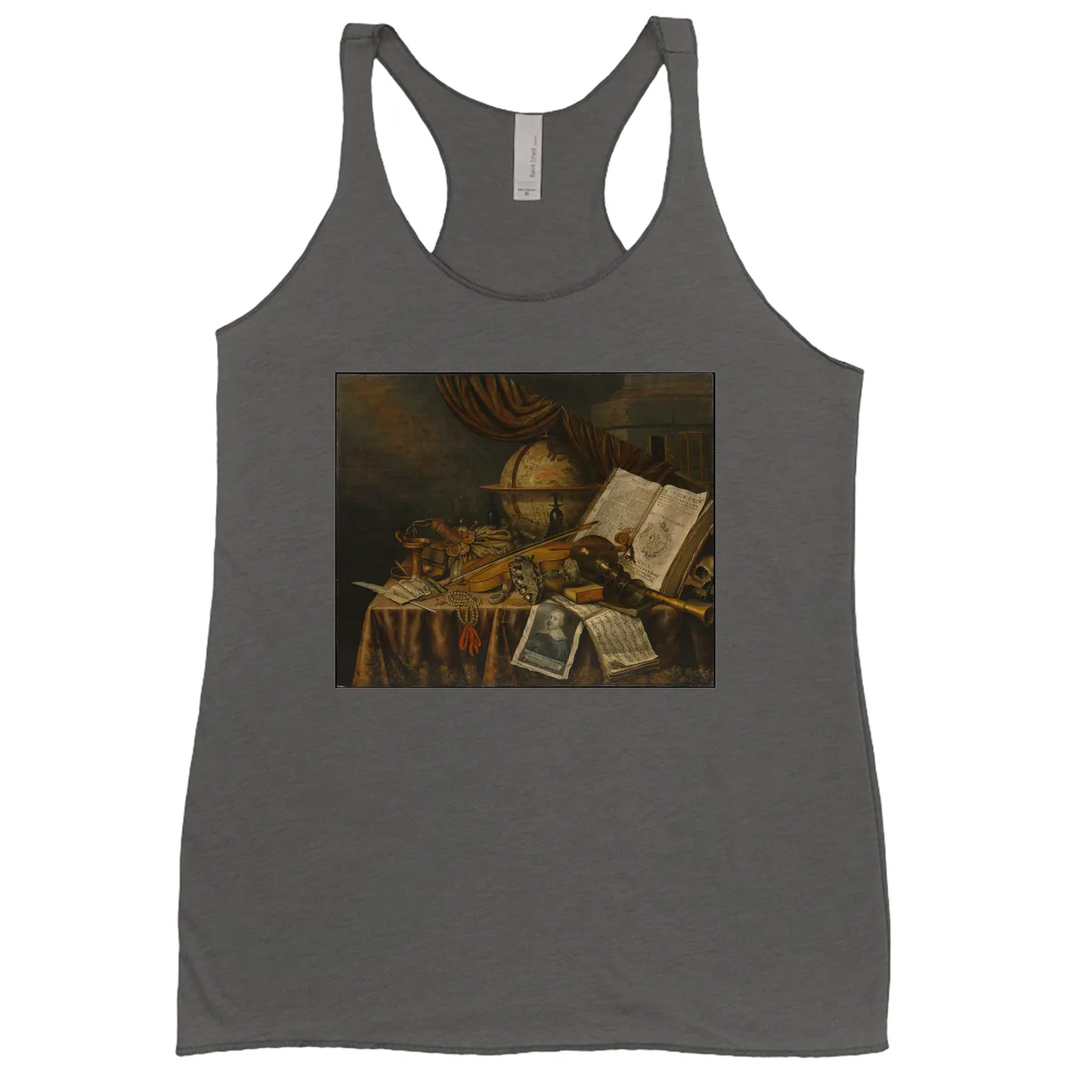 Merchbar Museum Series Ladies' Tank Top | Vanitas Still Life Merchbar Museum Series Shirt