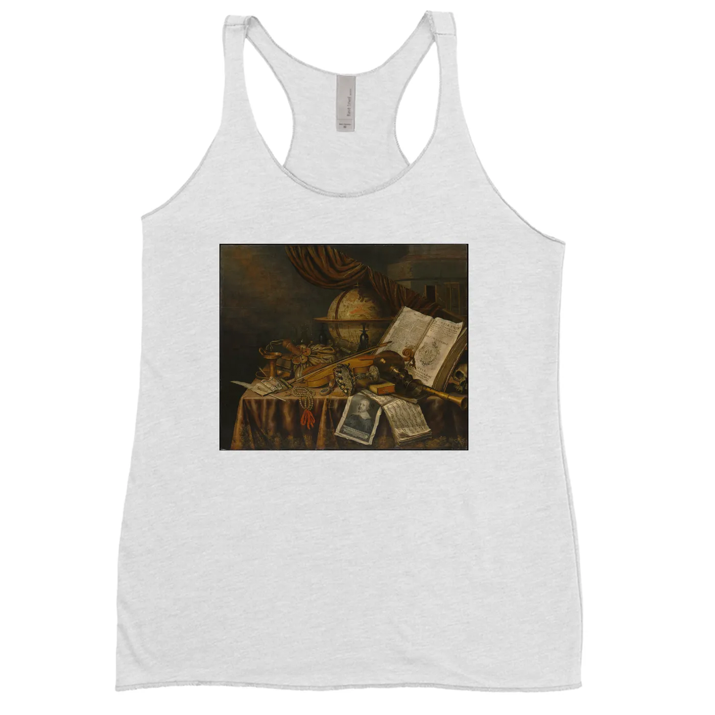Merchbar Museum Series Ladies' Tank Top | Vanitas Still Life Merchbar Museum Series Shirt