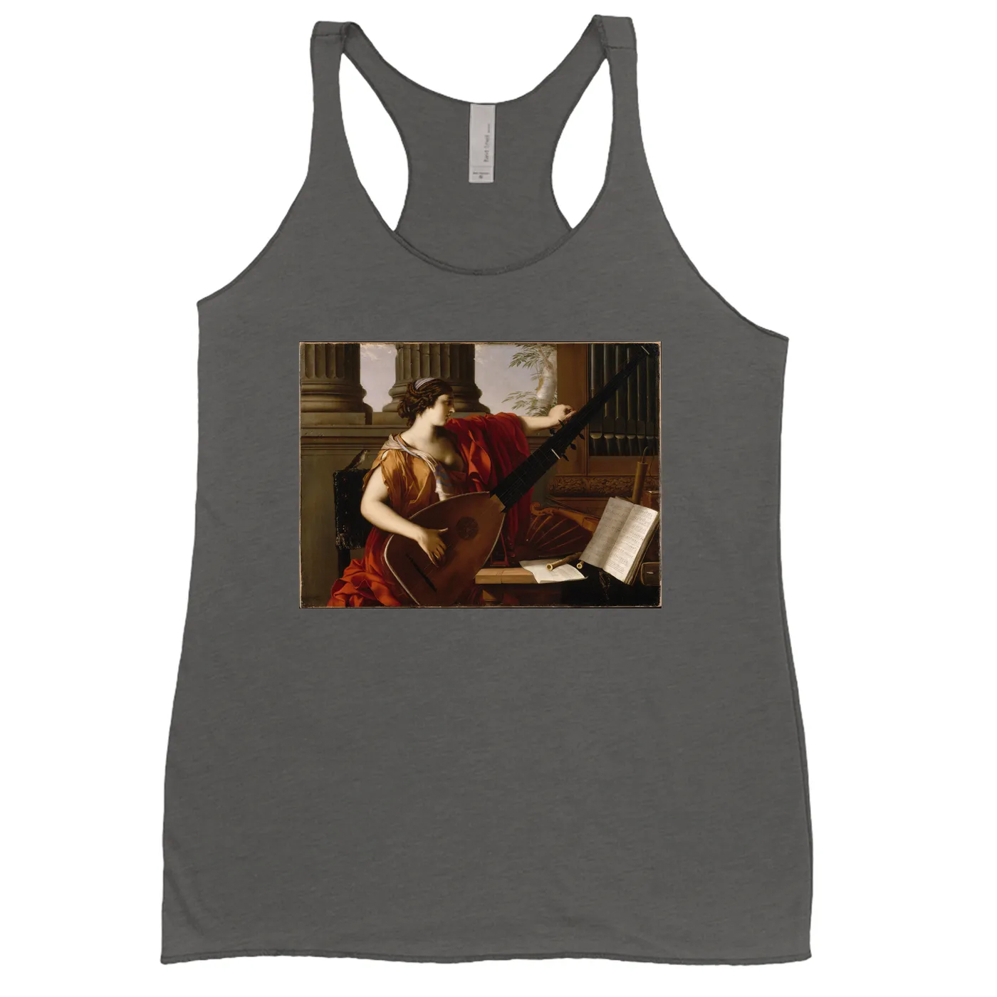 Merchbar Museum Series Ladies' Tank Top | Allegory of Music Merchbar Museum Series Shirt