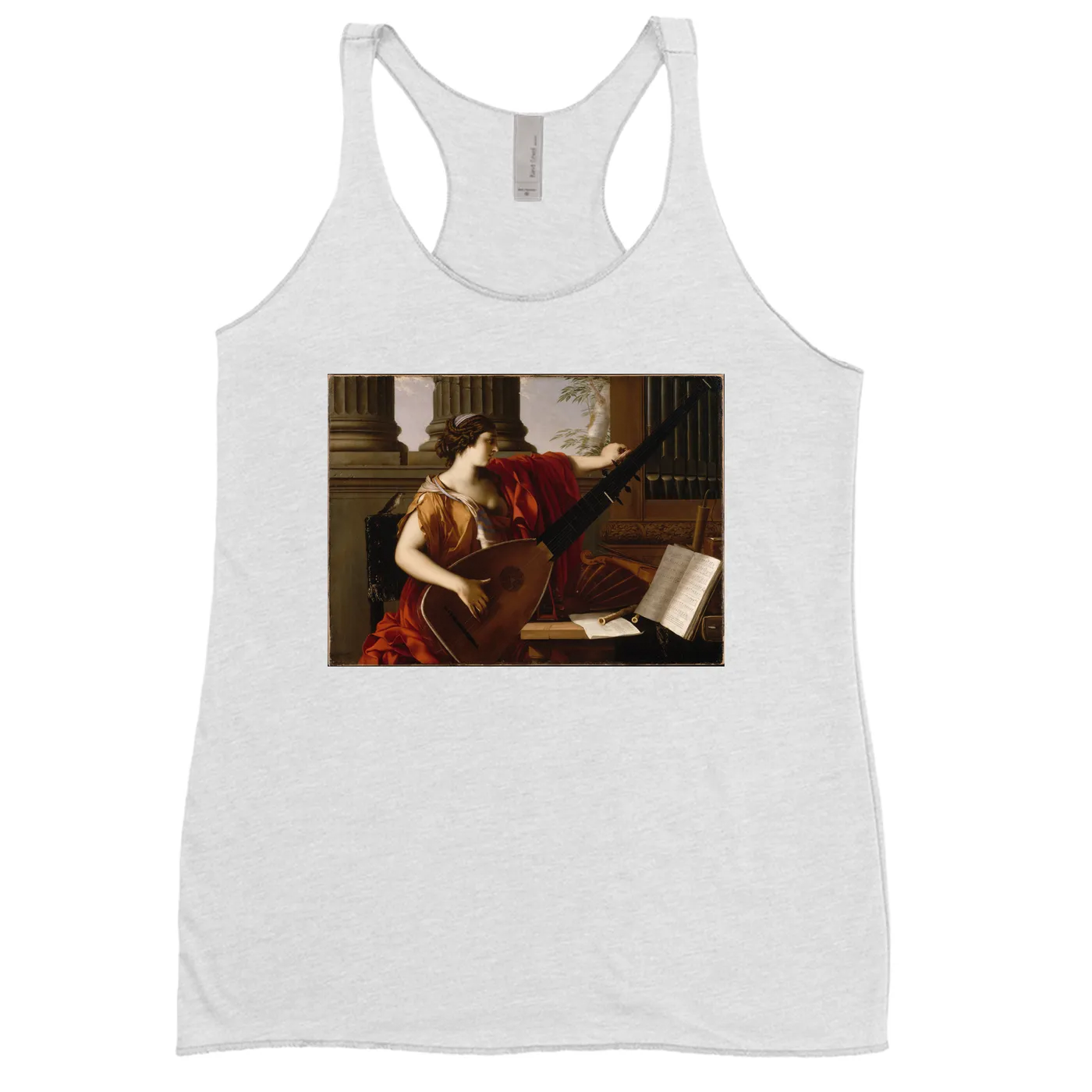 Merchbar Museum Series Ladies' Tank Top | Allegory of Music Merchbar Museum Series Shirt