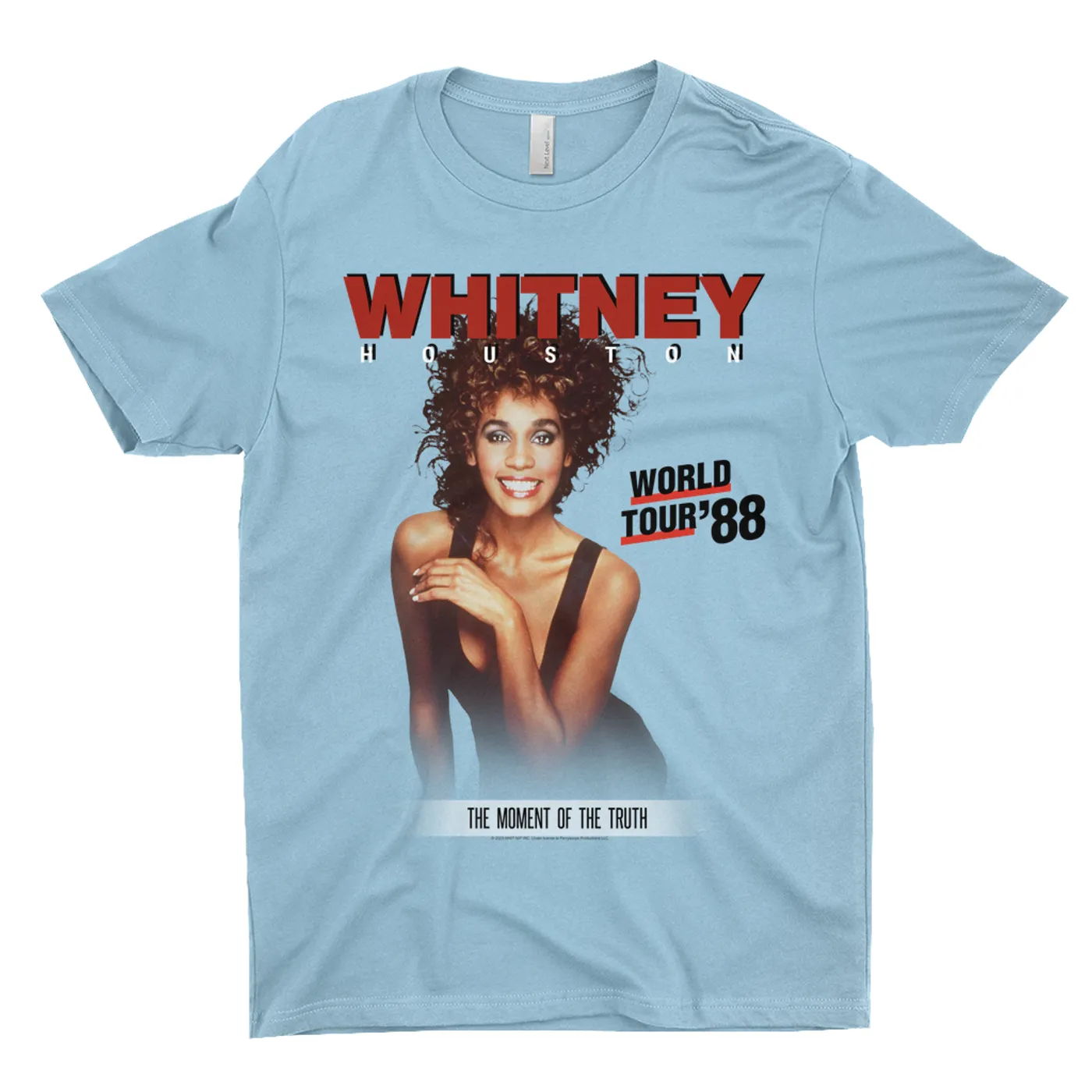 その他ブランド / whitney houston/WORLD TOUR 1987-1988/Tシャツ/--/コットン/WHT Whitney Houston T-Shirt | 1988 World Tour Poster Image Whitney