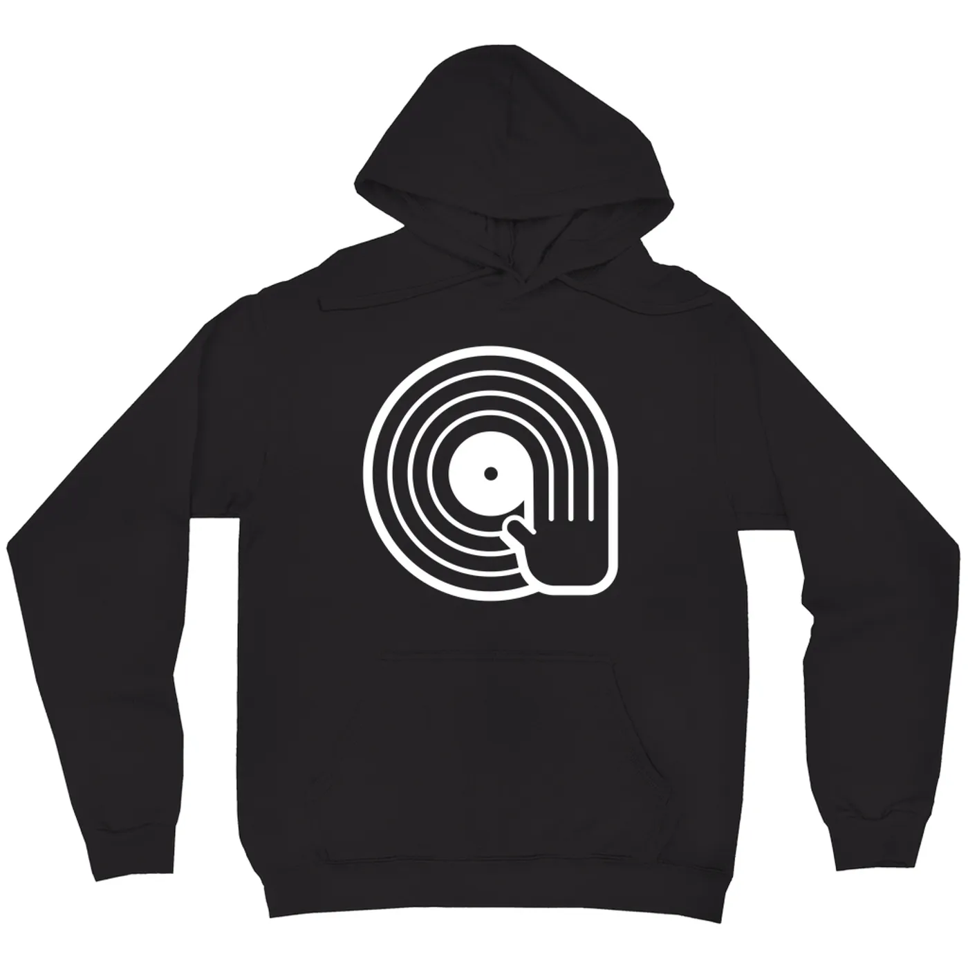 Merchbar Music Life Hoodie | DJ Spinning Vinyl Merchbar Music Life Hoodie