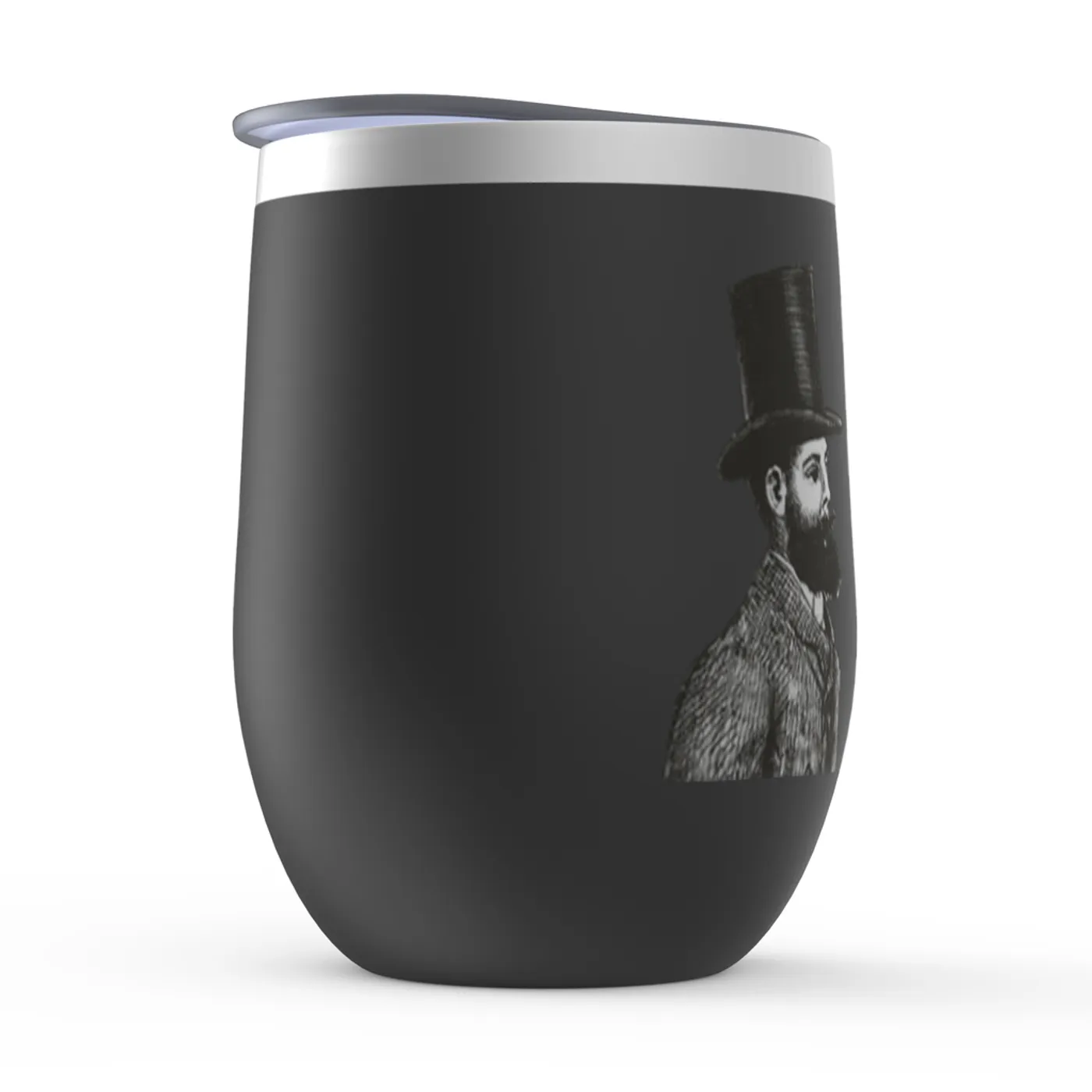 Merchbar Music Life Wine Tumbler | Riding The Gramophone Merchbar Music Life Stemless Wine Tumbler