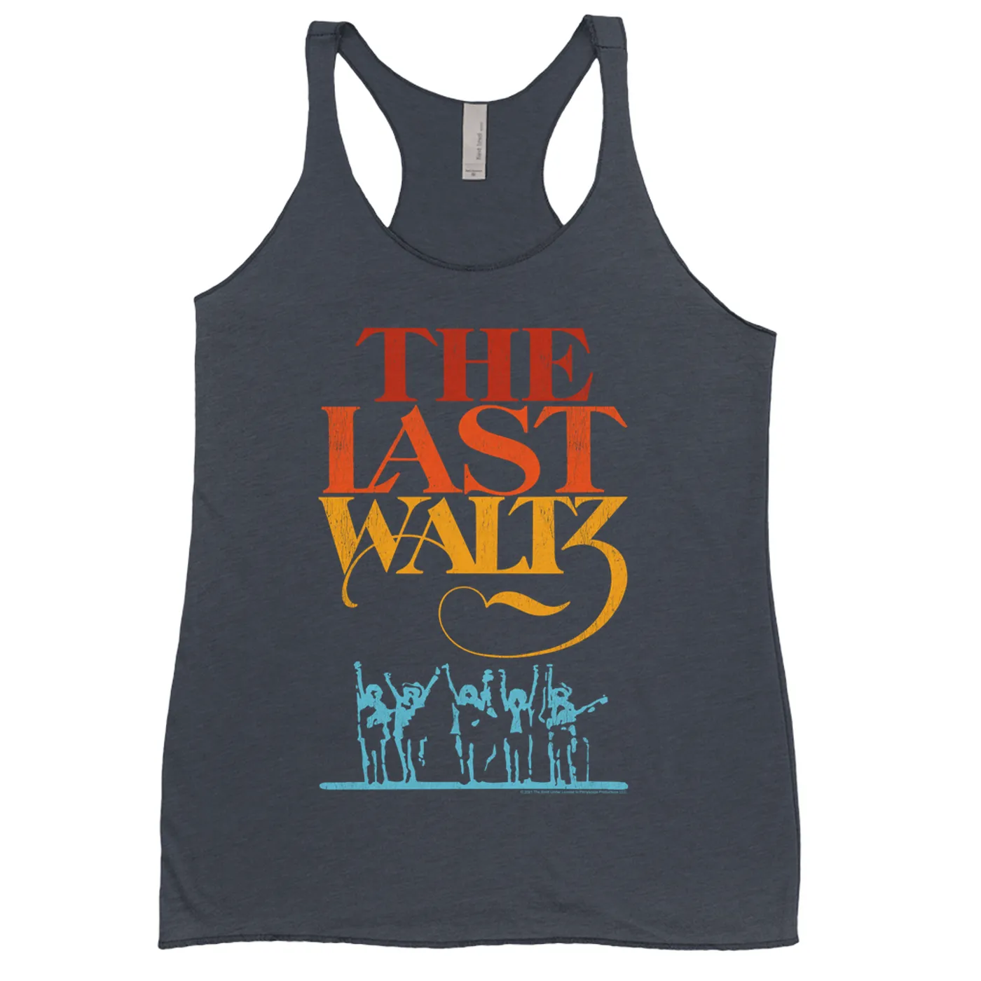The Band Bold Colored Racerback Tank | The Last Waltz Movie Logo The Band Shirt (Merchbar Exclusive)