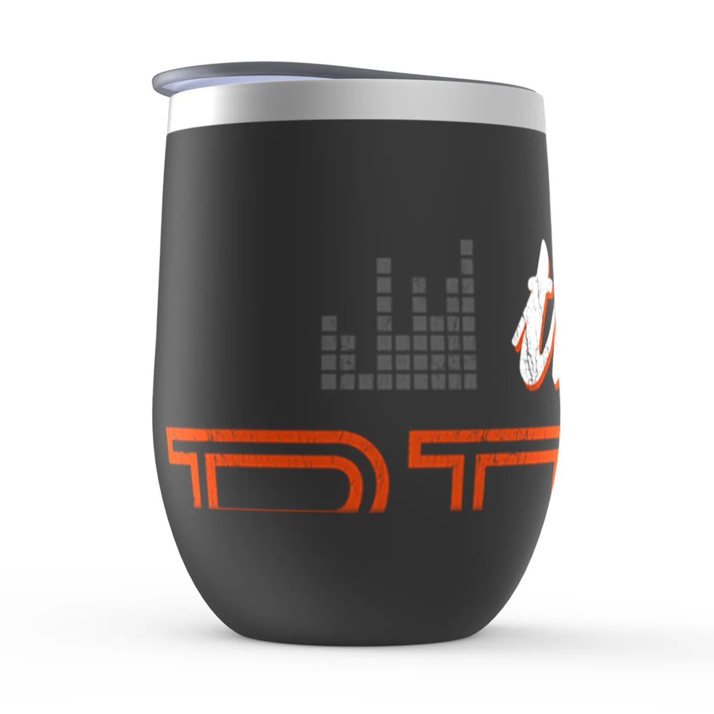 Merchbar Music Life Wine Tumbler | The Beat Goes On Merchbar Music Life Stemless Wine