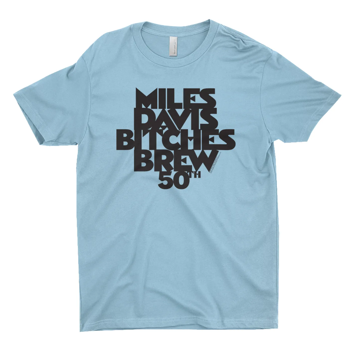Miles Davis T-Shirt | 50th Anniversary Bitches Brew Logo Black Miles Davis Shirt