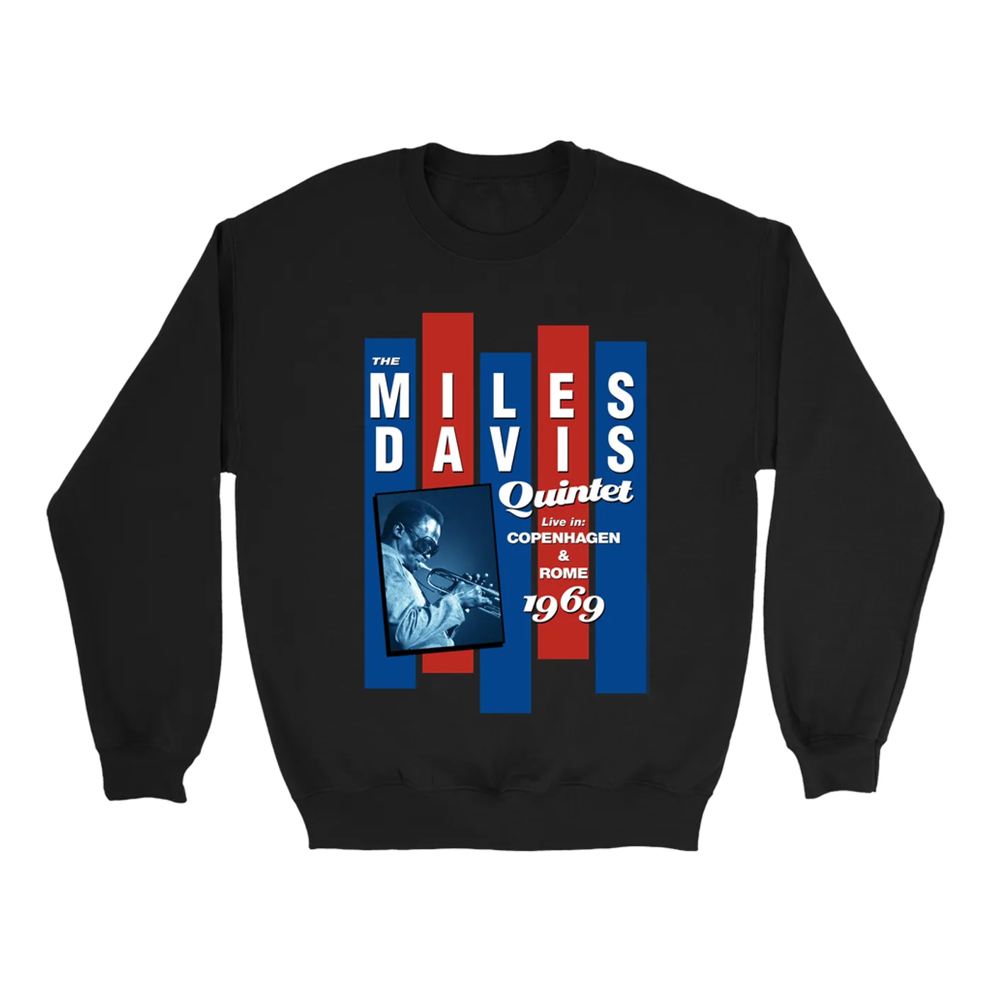 Miles Davis Sweatshirt | Miles Quintet Concert Flyer Miles Davis Sweatshirt (Merchbar Exclusive)