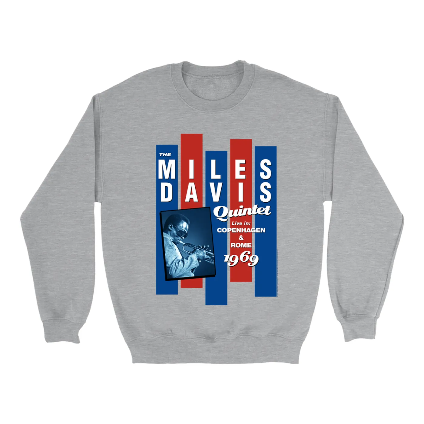 Miles Davis Sweatshirt | Miles Quintet Concert Flyer Miles Davis Sweatshirt (Merchbar Exclusive)