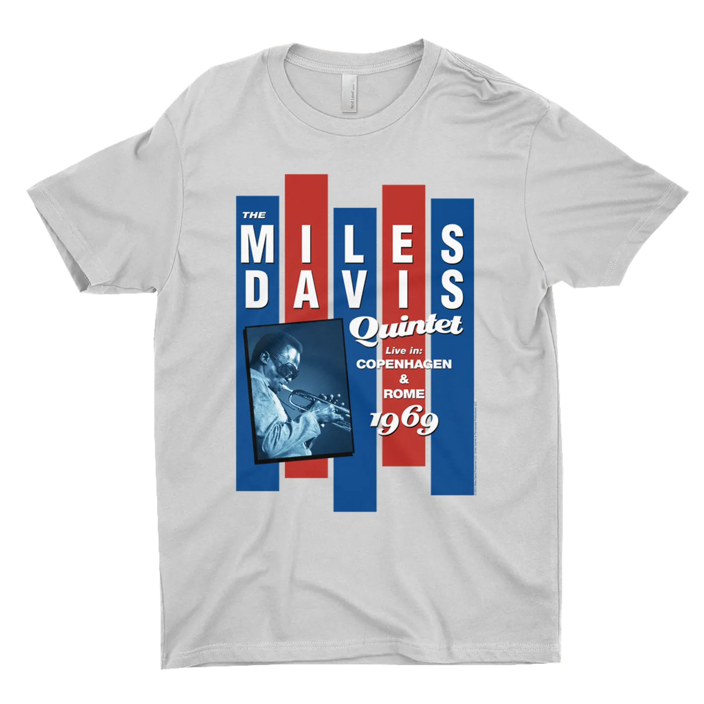 Miles Davis T-Shirt | Miles Quintet Concert Flyer Miles Davis Shirt (Merchbar Exclusive)