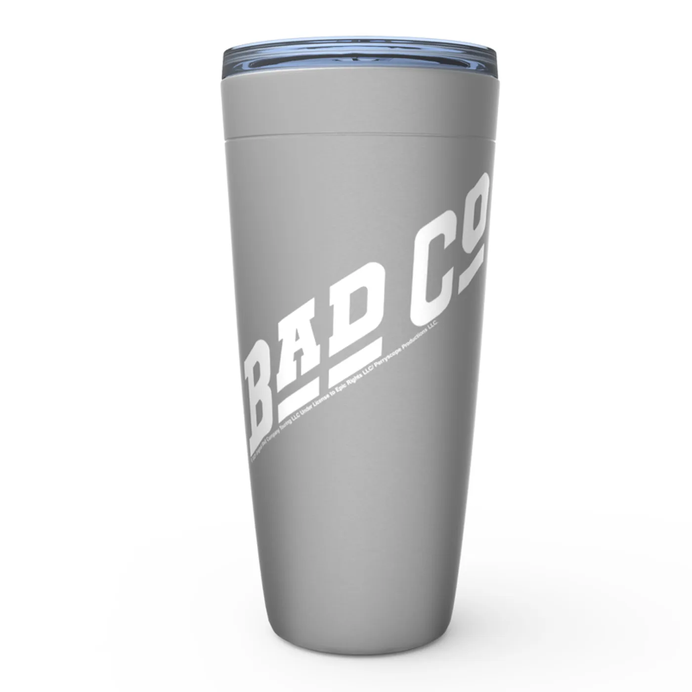 Bad Company Viking Tumbler | Classic Bad Company Logo White Bad Company Tumbler (Merchbar Exclusive)