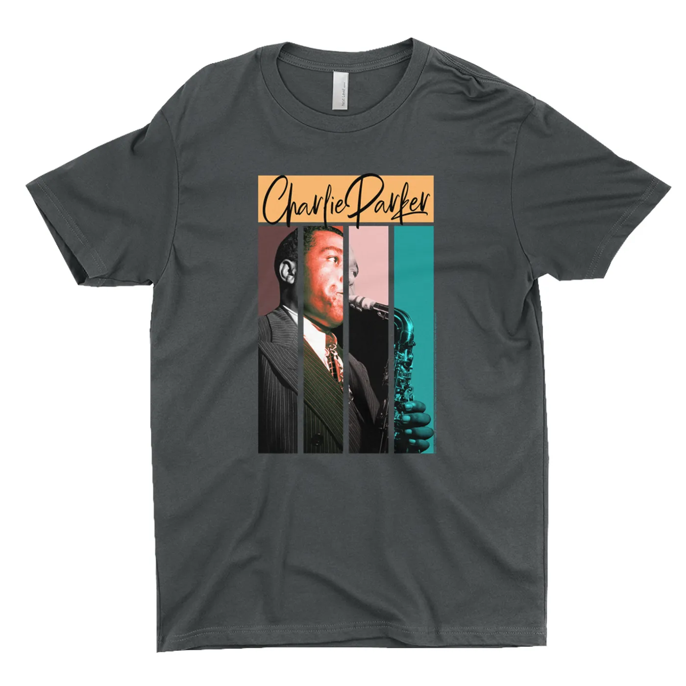 Charlie Parker T-Shirt | Multi-Color Charlie Photo Design Charlie Parker Shirt