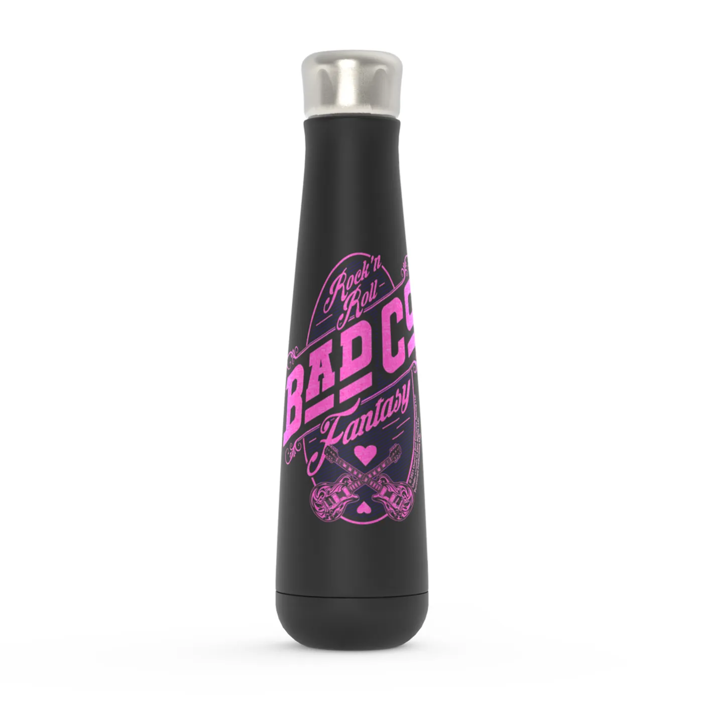 Bad Company Peristyle Water Bottle | Rock N' Roll Fantasy Pink Bad Company Water Bottle (Merchbar Exclusive)
