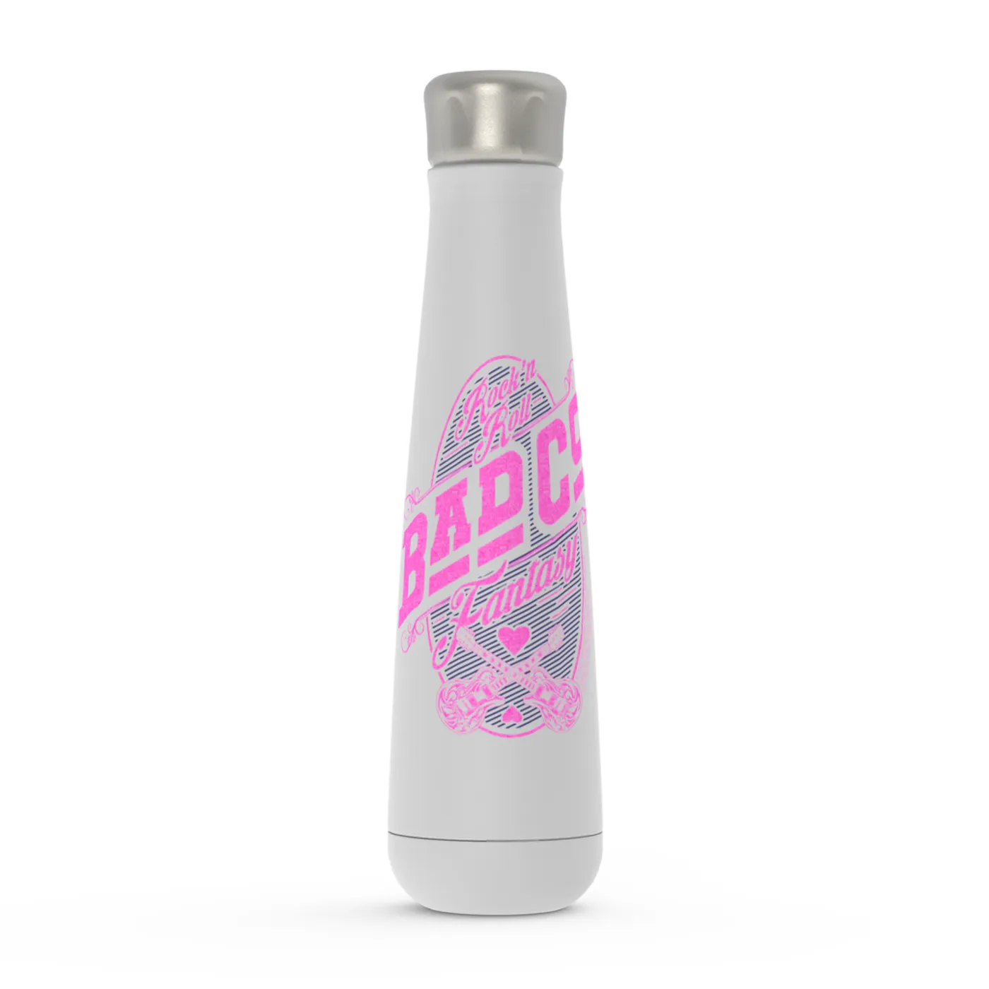 Bad Company Peristyle Water Bottle | Rock N' Roll Fantasy Pink Bad Company Water Bottle (Merchbar Exclusive)