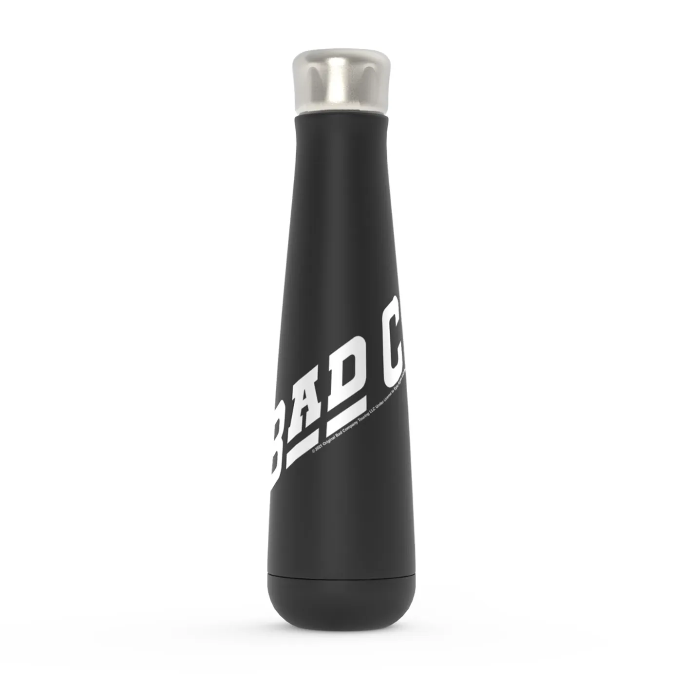 Bad Company Peristyle Water Bottle | Classic Bad Company Logo White Bad Company Water Bottle (Merchbar Exclusive)