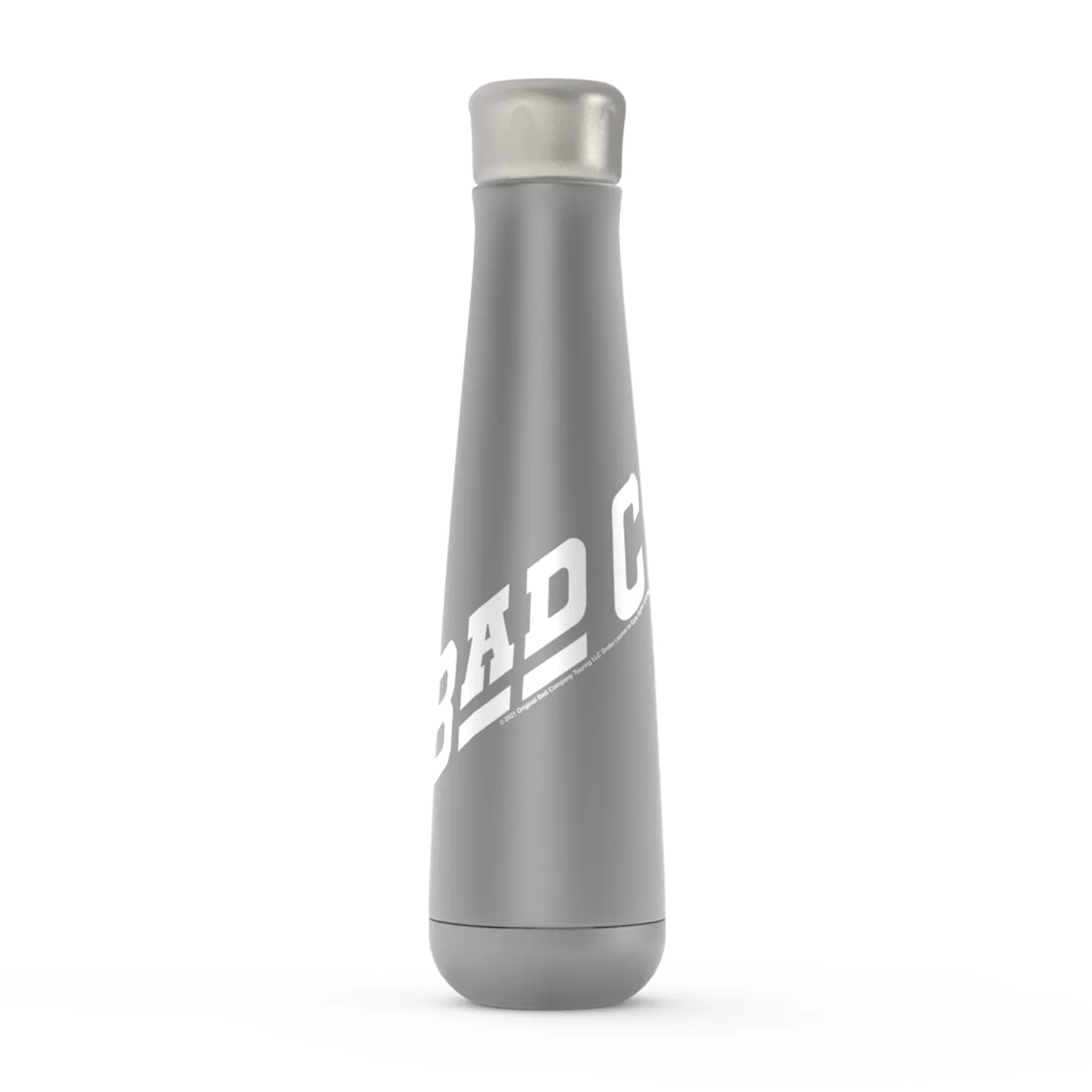 Bad Company Peristyle Water Bottle | Classic Bad Company Logo White Bad Company Water Bottle (Merchbar Exclusive)