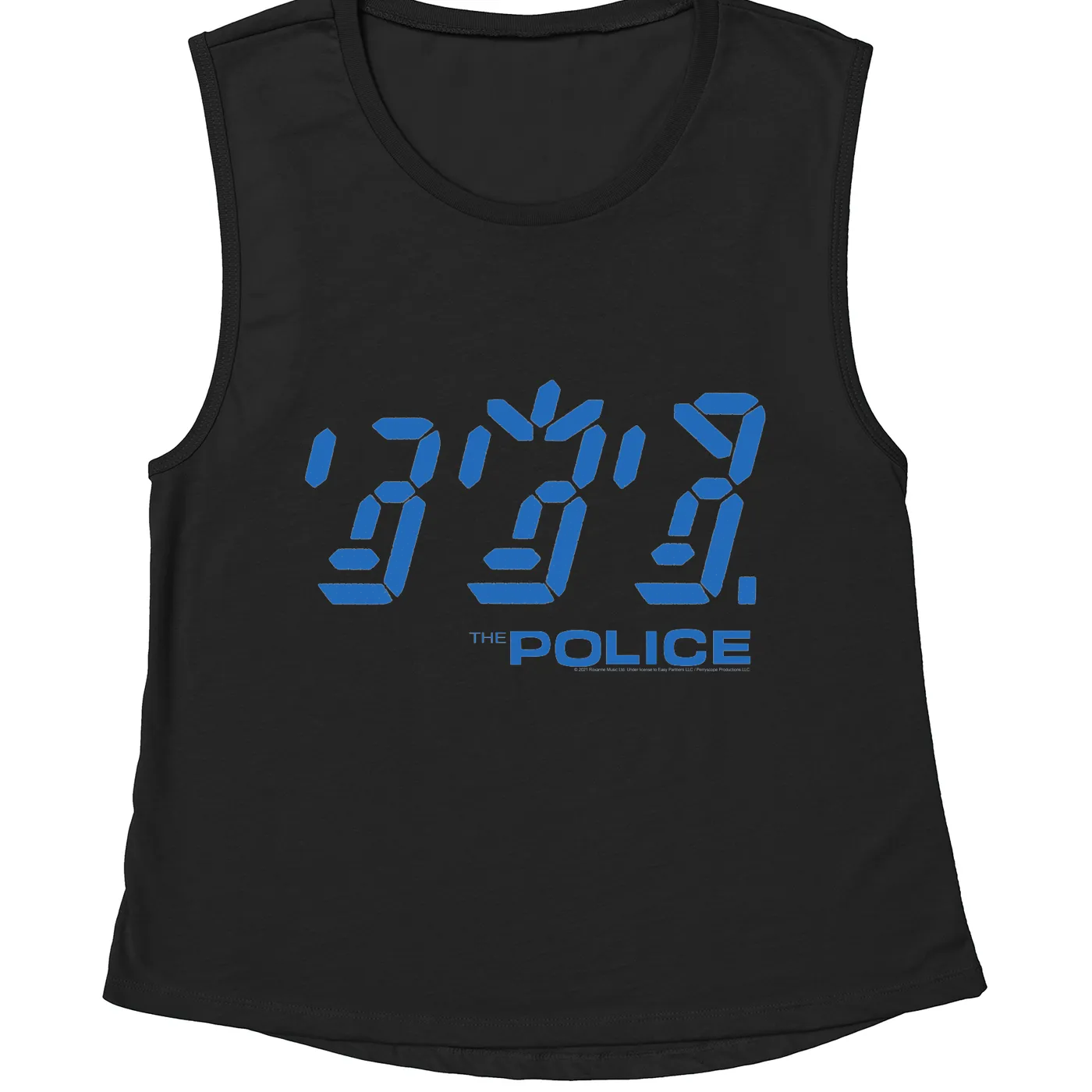 The Police Ladies' Muscle Tank Top | Ghost In The Machine The Police Shirt
