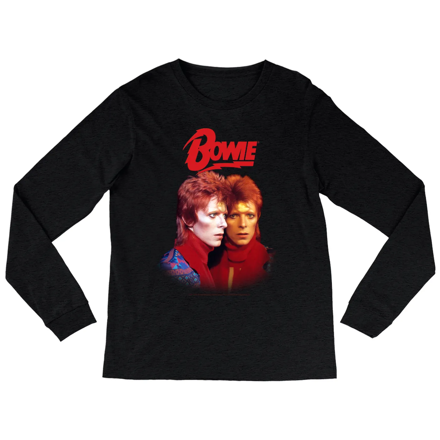 David Bowie Heather Long Sleeve Shirt | Bowie New York City David Bowie Shirt