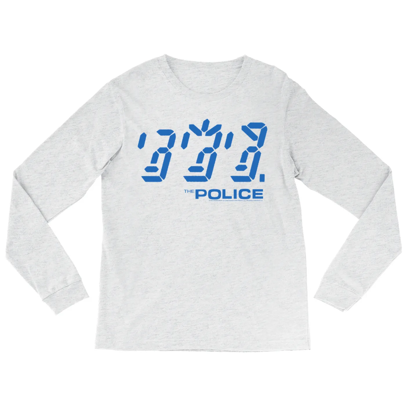 The Police Heather Long Sleeve Shirt | Ghost In The Machine The Police Shirt