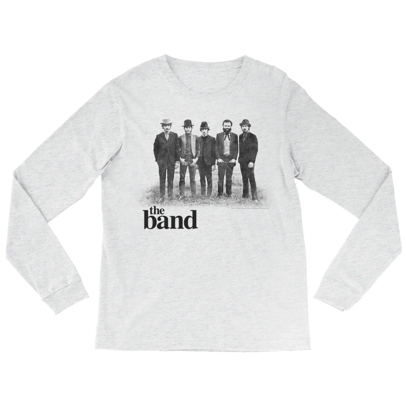 The Band Heather Long Sleeve Shirt | The Band Group Photo The Band Shirt
