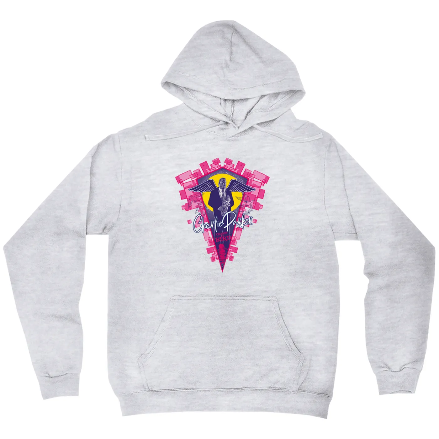 Charlie Parker Hoodie | Chasin' The Bird Charlie Wing Art Charlie Parker Hoodie