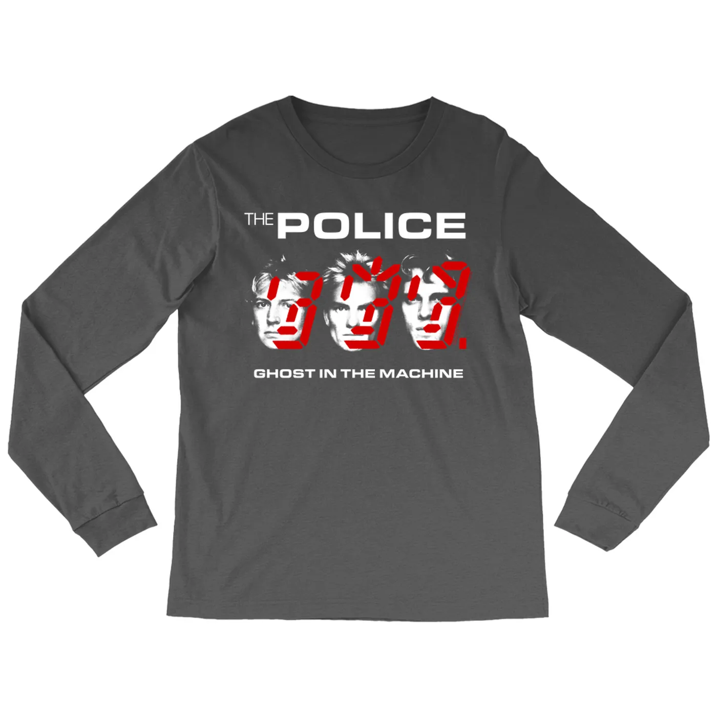 The Police Long Sleeve Shirt | Double Image Ghost In The Machine The Police Shirt